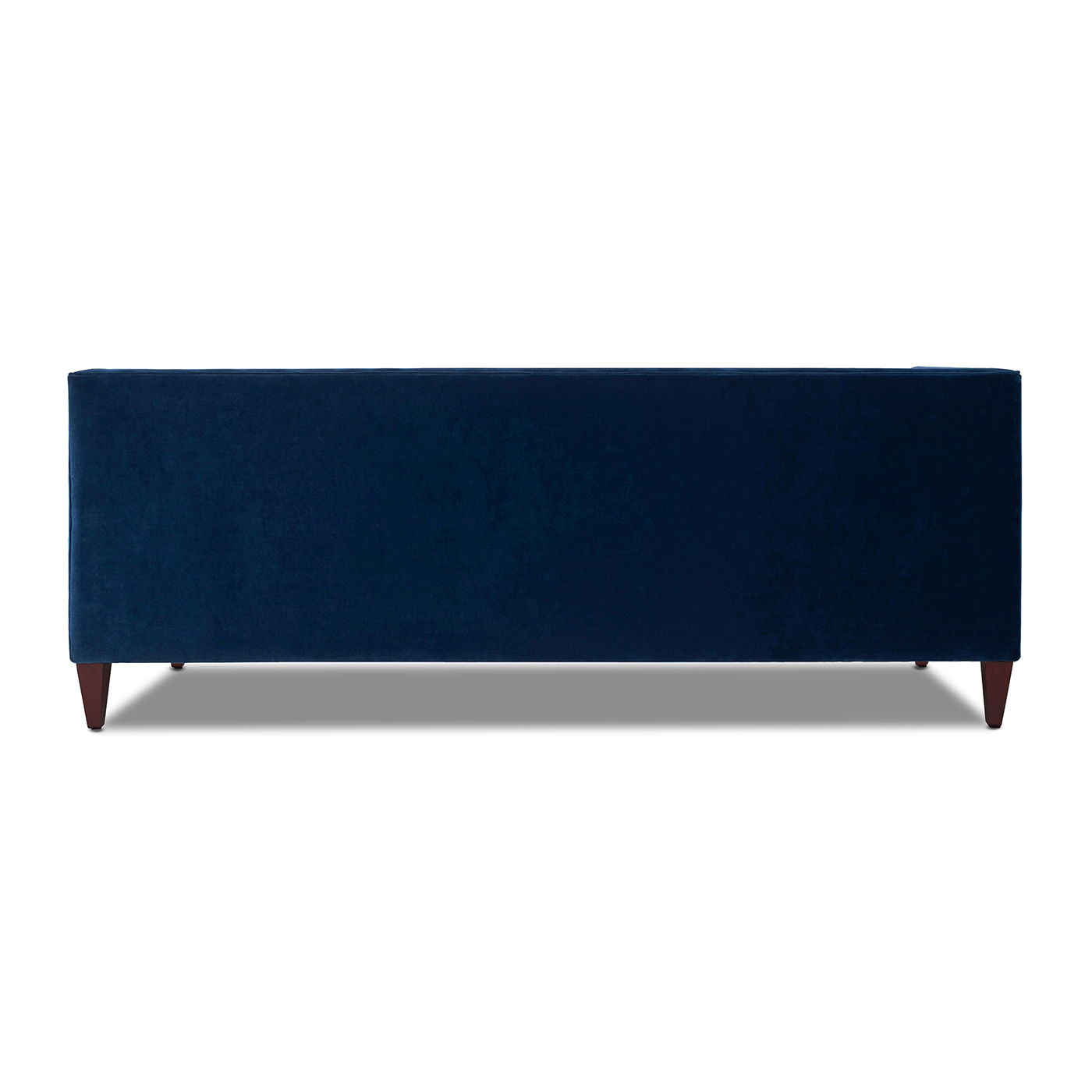 Jack - Modern Tuxedo Tufted Sofa - Navy Blue