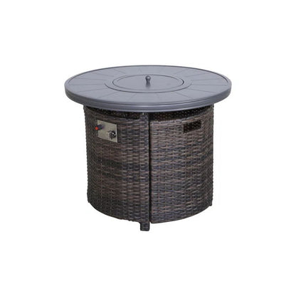 Outdoor Fire Pit Table With Lid