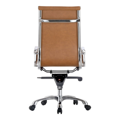 Studio - Swivel Office Chair High Back - Tan