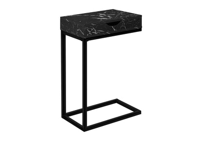 Accent Table, C - Shaped Contemporary & Modern Elegant Design