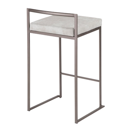 Fuji - Industrial Stackable Counter Stool Elegant Design