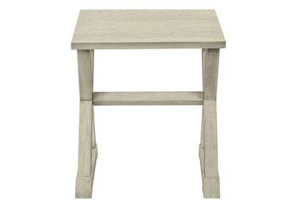 Compact Accent End Table, Square, Transitional