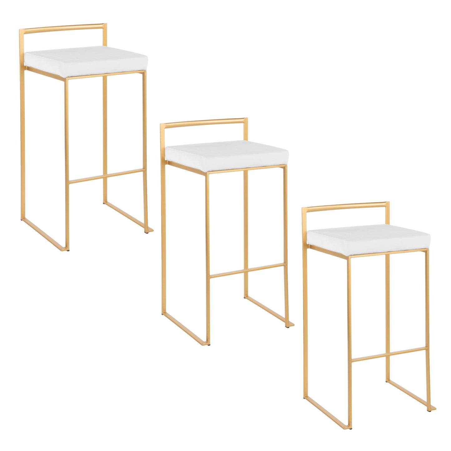 Fuji - Contemporary / Glam & Quality Construction Barstool