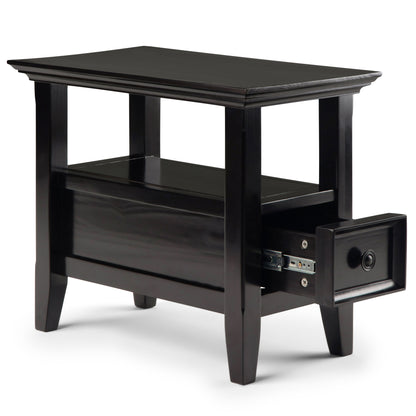 Amherst - Narrow Side Table - Hickory Brown