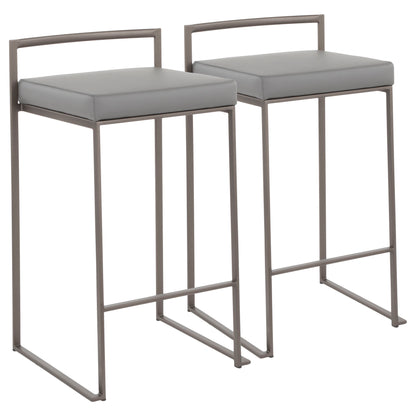 Fuji - Industrial Stackable Counter Stool Elegant Design