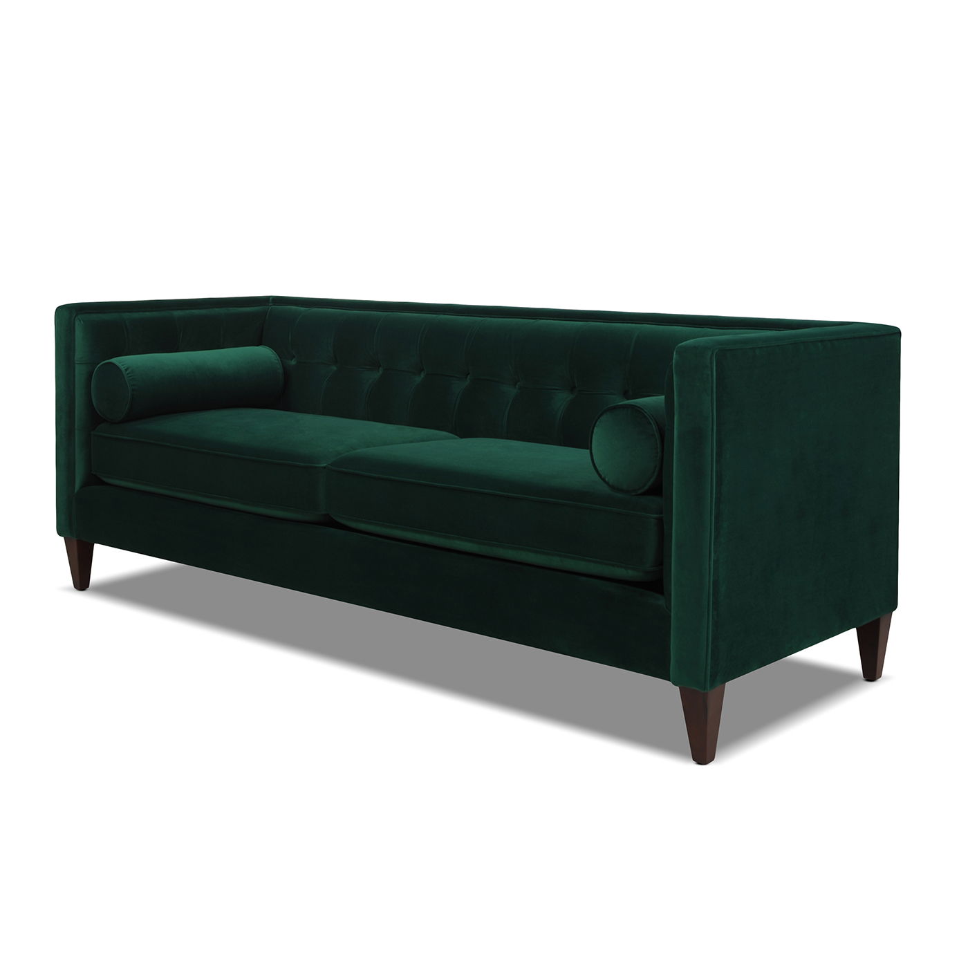 Jack - Modern Tuxedo Tufted Sofa