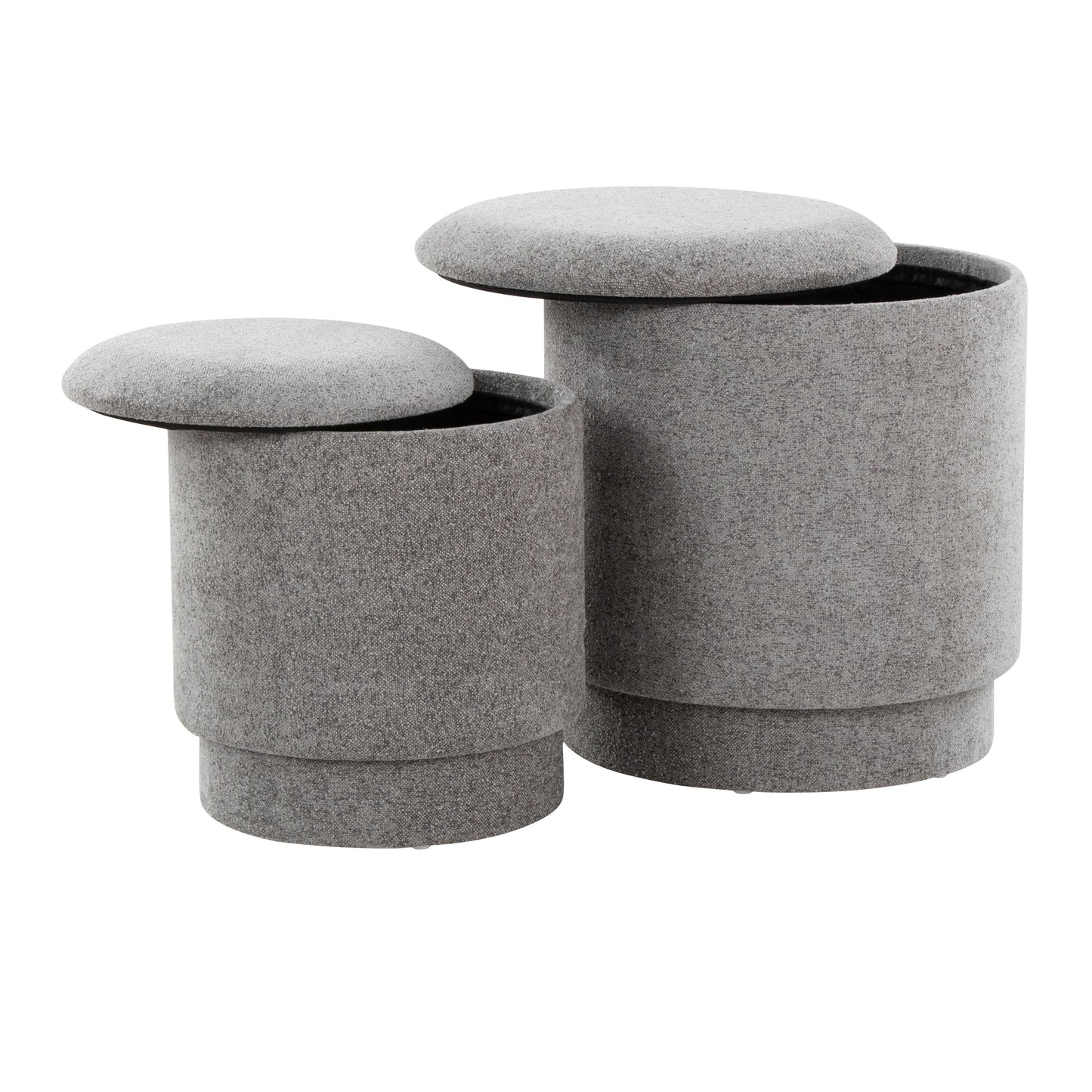 Marla - Upholste Contemporary Ottoman Set