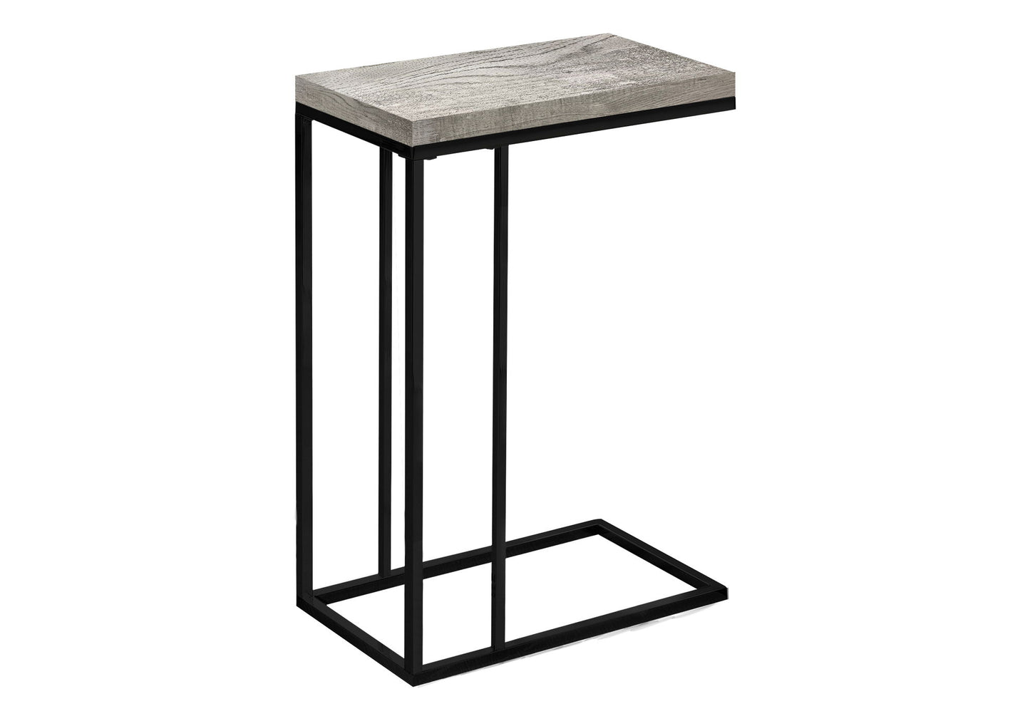 C-Shaped Accent Table For Living Room