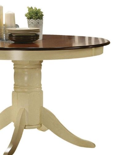 Dylan - 5 Pieces Dining Room Set - Cream / Oak