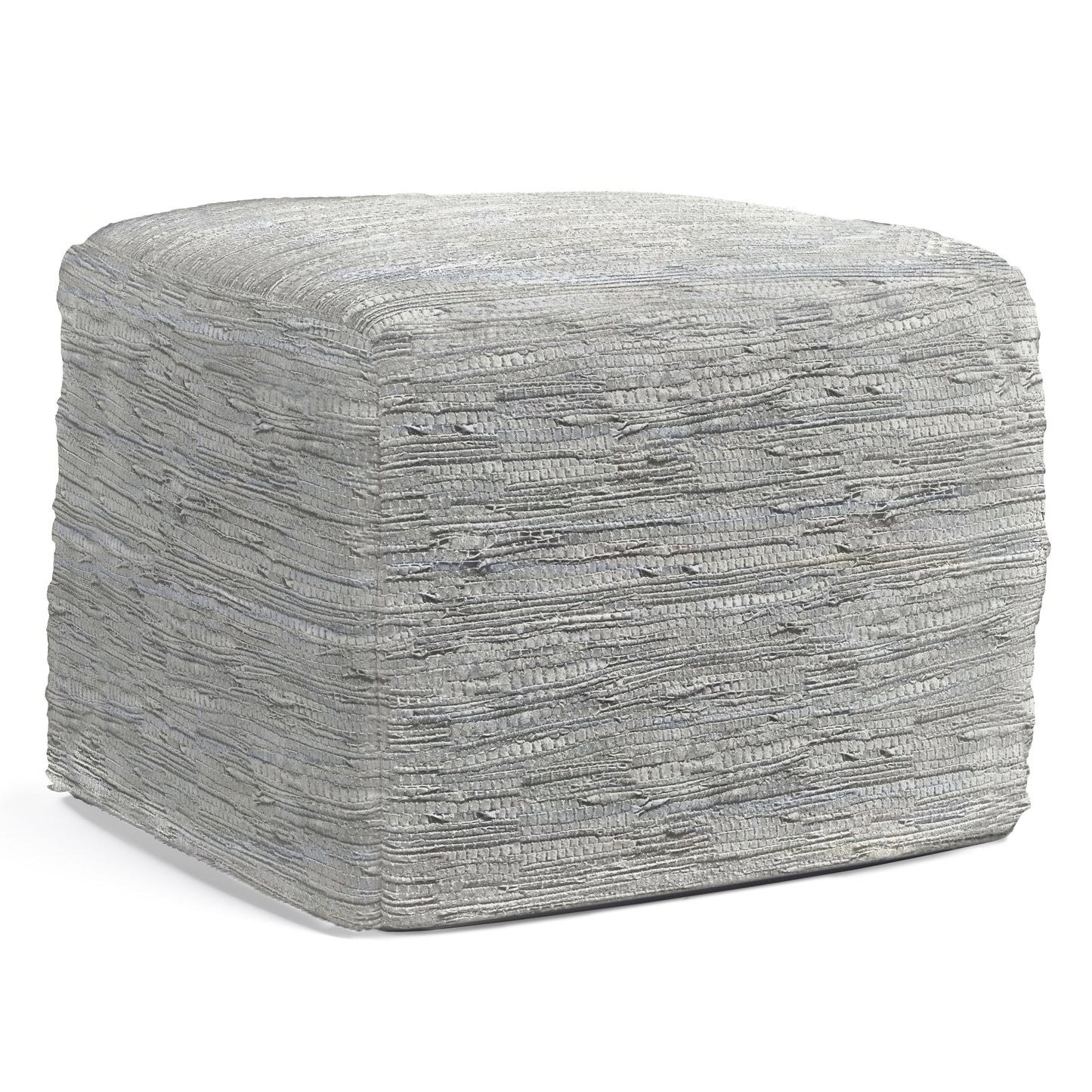 Fredrik - Handcrafted Square Pouf