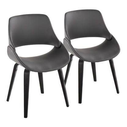 Fabrico - Mid Century Modern Comfortable Design Dining Chair (Set of 2)