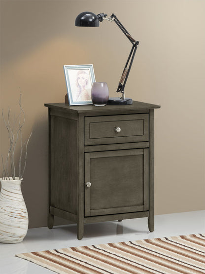 Izzy - 1 Drawer /1 Door Nightstand