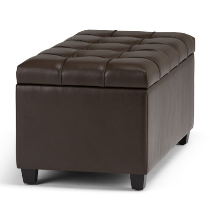 Sienna - Transitional Storage Ottoman Bench