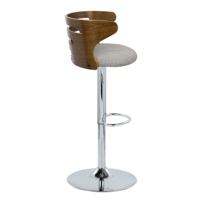 Cosi - Mid-Century Modern Adjustable Barstool With Swivel (Set of 2)