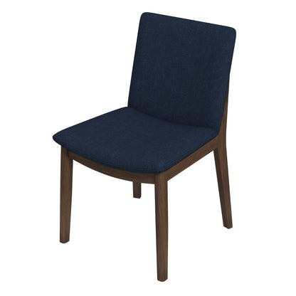 Laura - Mid-Century Modern Solid Wood Dining Chair (Set of 2)