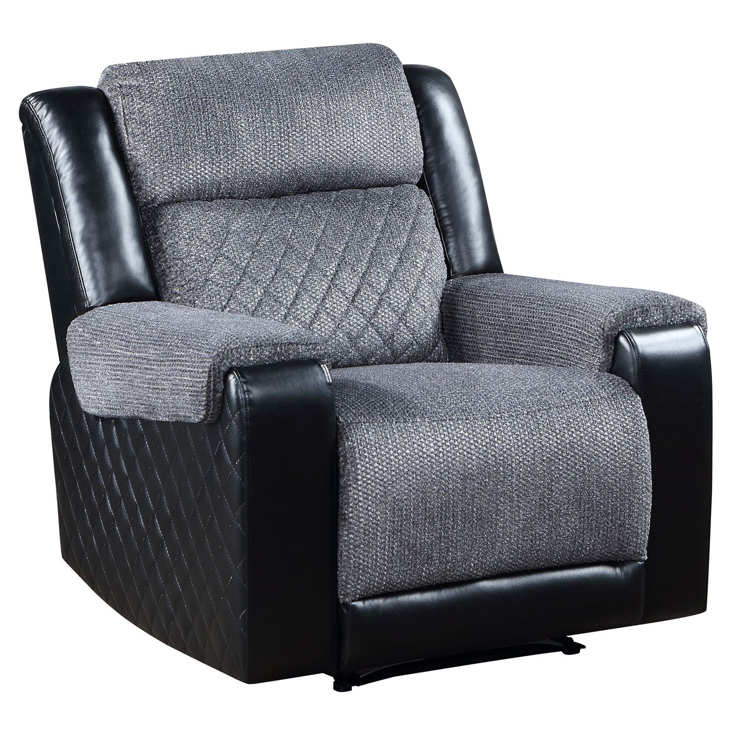 Alicia - Recliner - Gray Black