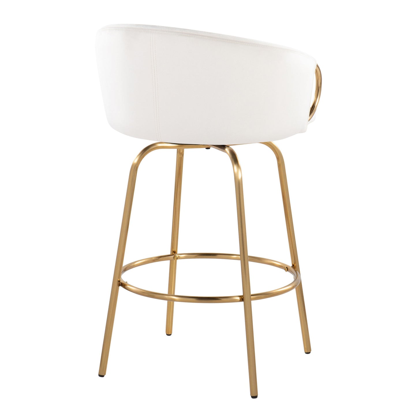 Claire - Contemporary & Glam Counter Stool (Set of 2)