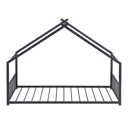 Metal House Bed