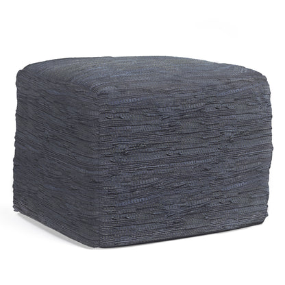 Fredrik - Handcrafted Square Pouf