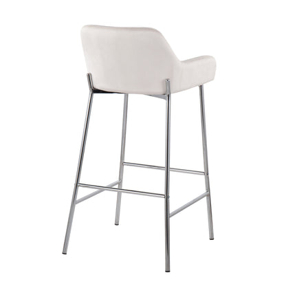 Daniella - Contemporary Fixed Height Bar Stool (Set of 2)