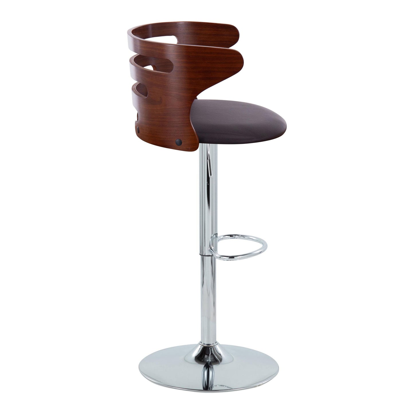 Cosi - Mid-Century Modern Adjustable Barstool With Swivel (Set of 2)