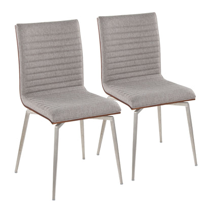 Mason - Contemporary Dining Chair (Set of 2) With Swivel