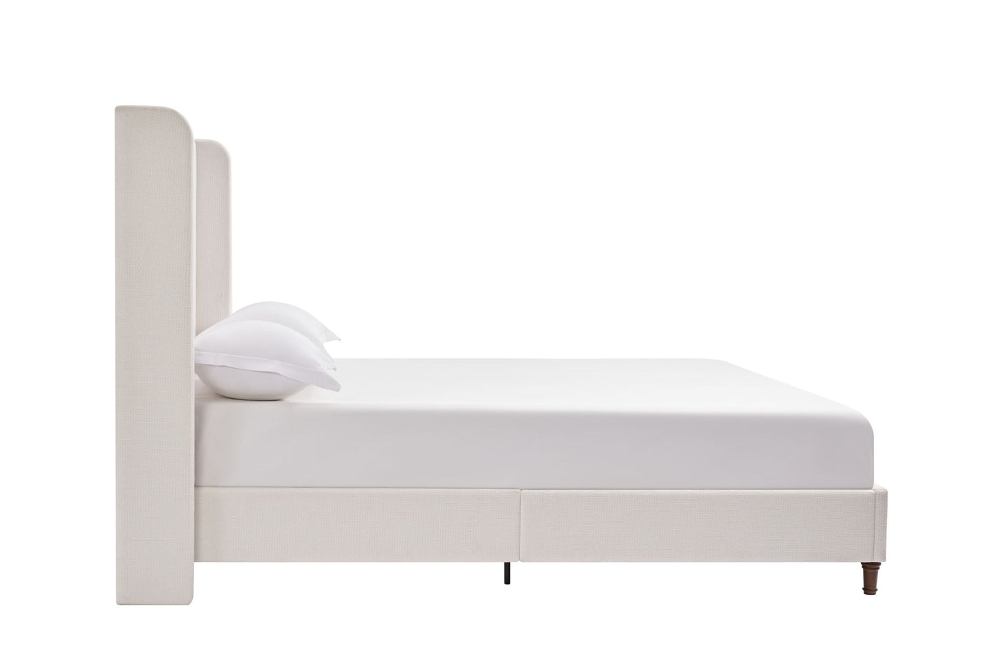 Harper - Tall Headboard Upholstered Bed / High Headboard / Elegant Simplicity / No Box Spring Needed