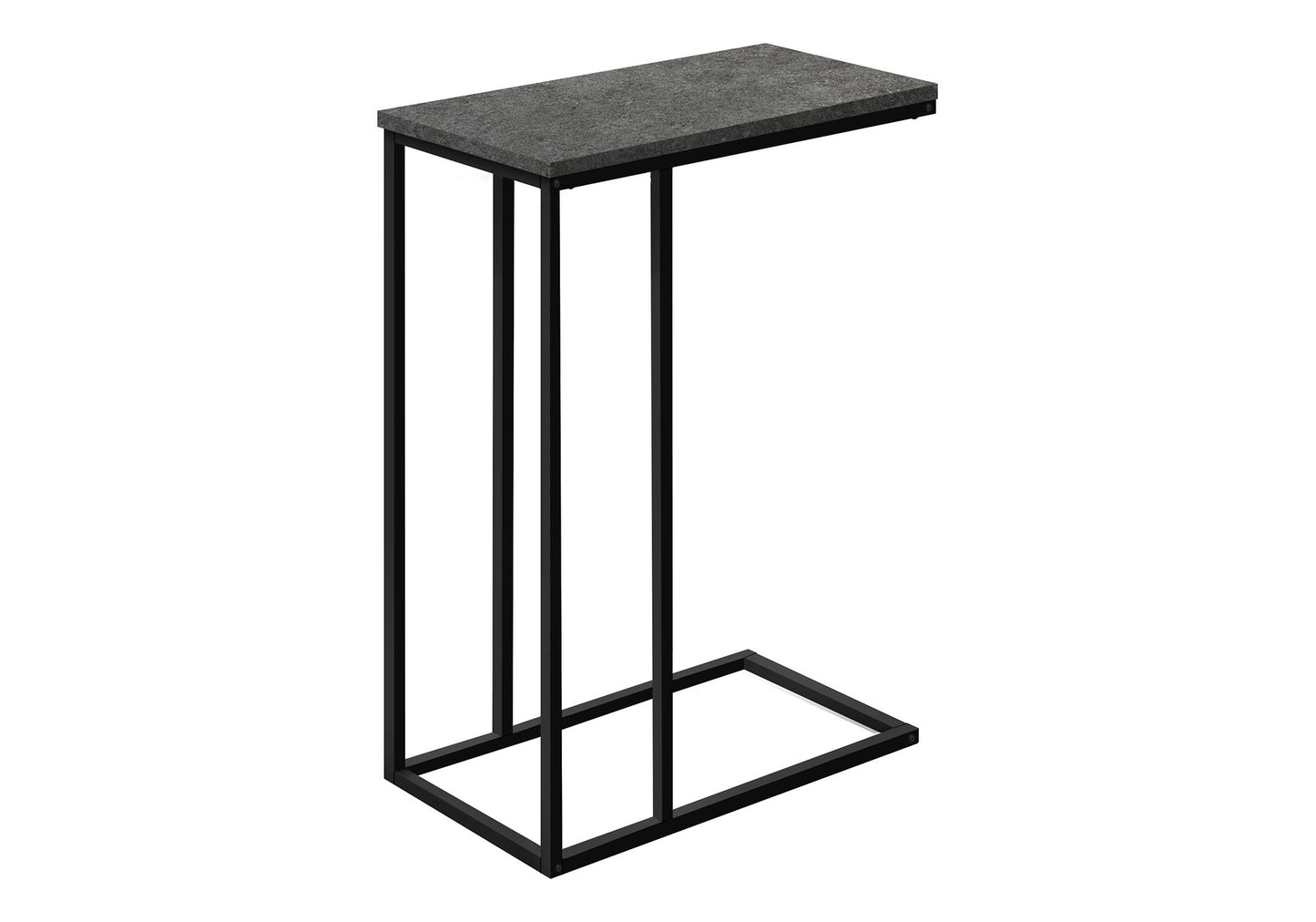 Accent Table, C - Shaped, Space-Saving Functionality