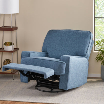 Wide - Manual Standard Recliner - Navy Blue