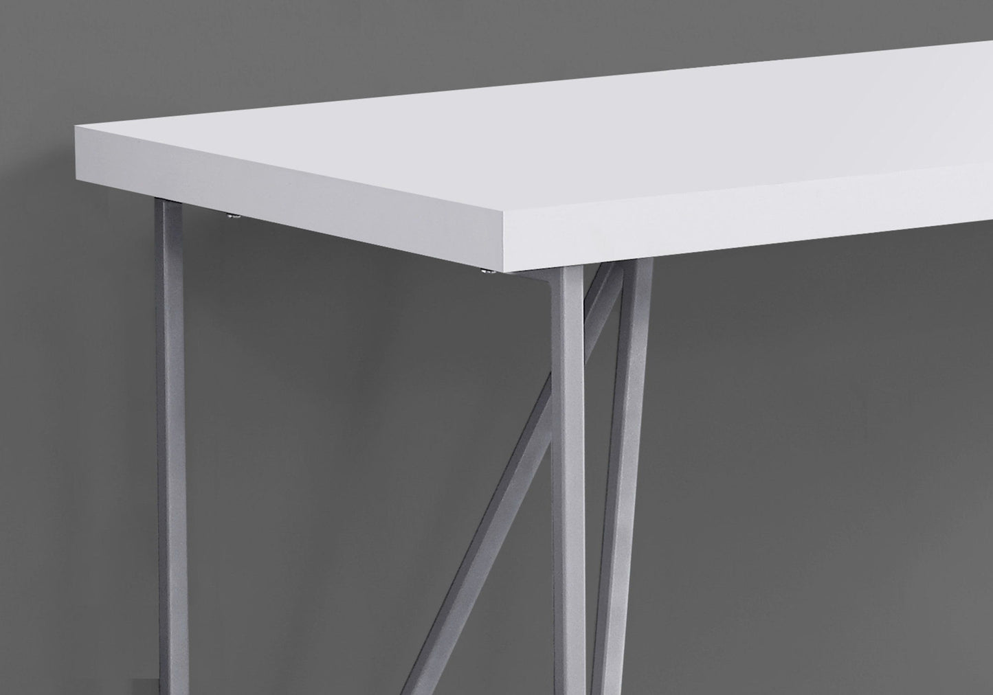 Computer Desk For Home Office Laptop, Contemporary & Modern - White