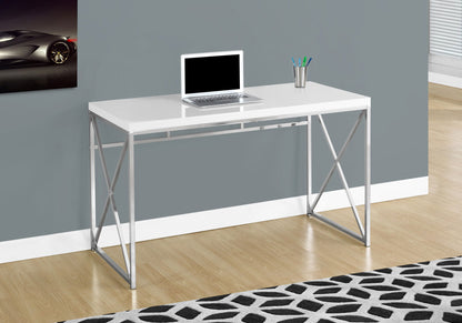 Computer Desk For Home Office, Laptop, Glossy Contemporary & Modern