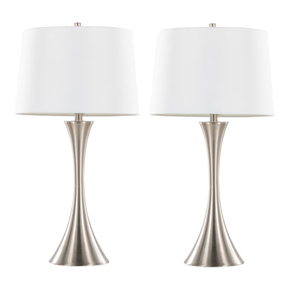 Lenuxe - Contemporary Elegant Table Lamp (Set of 2)