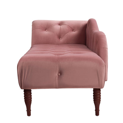 Samuel - Tufted Roll Arm Chaise Lounge