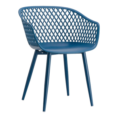 Piazza - Outdoor Chair Chair (Set of 2) - Blue