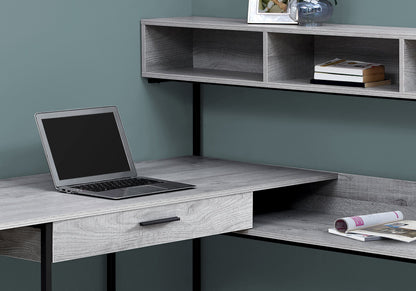 Computer Desk, Home Office, Corner, Storage Drawers, L Shape, Laptop, Contemporary & Modern