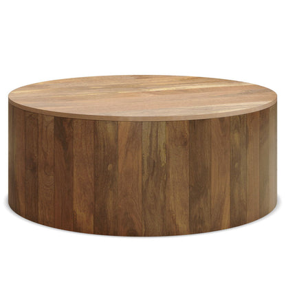 Millbury - Drum Coffee Table - Natural