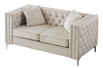 Elegant Track Arm Loveseat