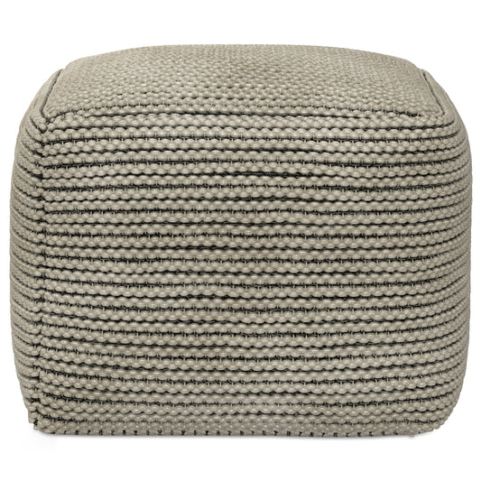 Eastmont - Outdoor / Indoor Pouf - Cream