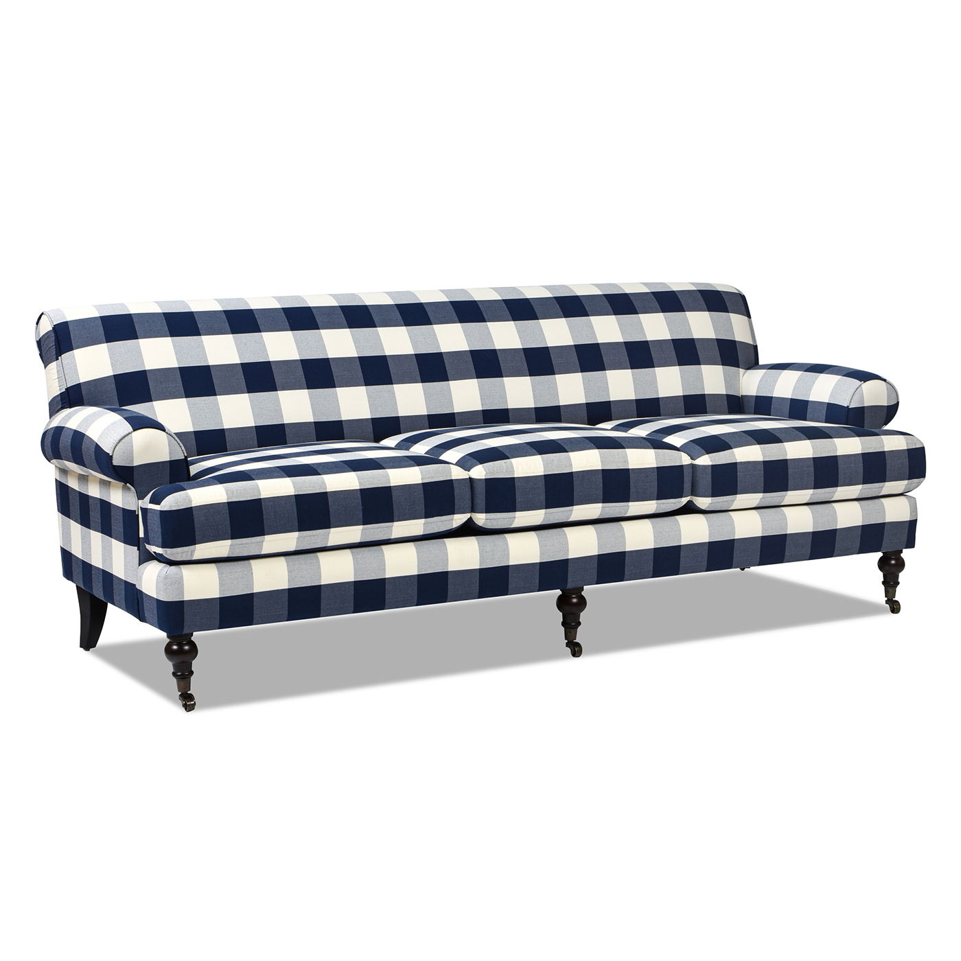 Alana Lawson - Modern Three Cushion Tightback Sofa