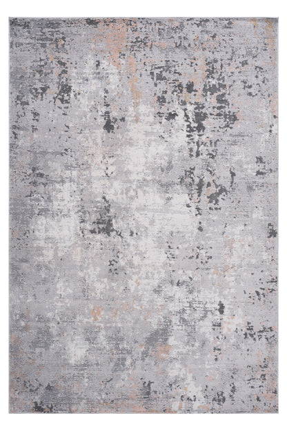 Marfi - 2' x 3' Abstract Non-Shedding Stylish And Stain Resistant Area Rug - Gray / Multi