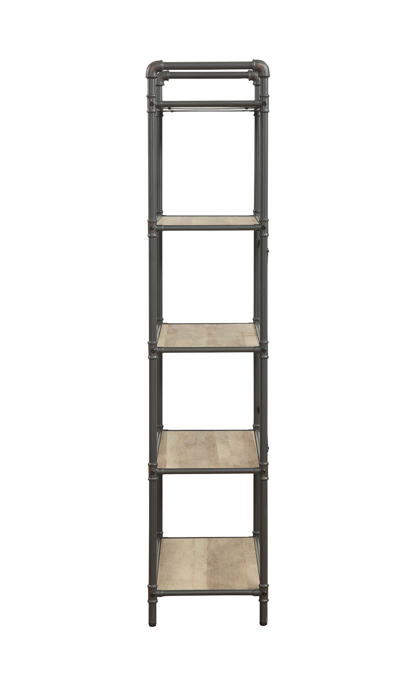 Itzel - Bookshelf - Antique Oak / Sandy Gray