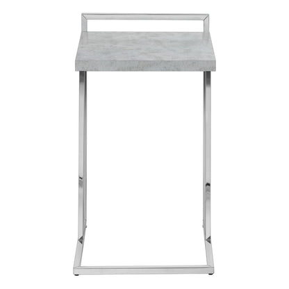 Accent Table, C - Shaped, Contemporary & Modern