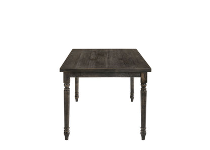 Claudia II - Weathered Dining Table - Gray