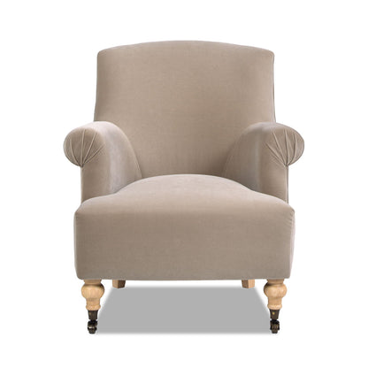 Eloise - Design Pleated Sock Arm Accent Armchair