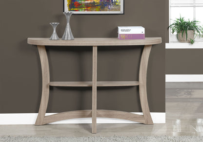 Accent Console Table For Entryway, Stylish - Taupe