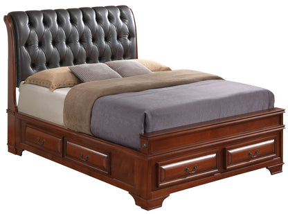 Storage Bed Elegant Transitional