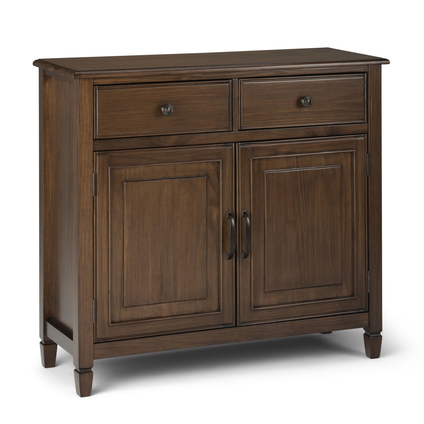 Connaught - Entryway Storage Cabinet - Rustic Natural Aged Brown