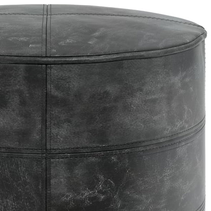 Connor - Handcrafted Round Pouf