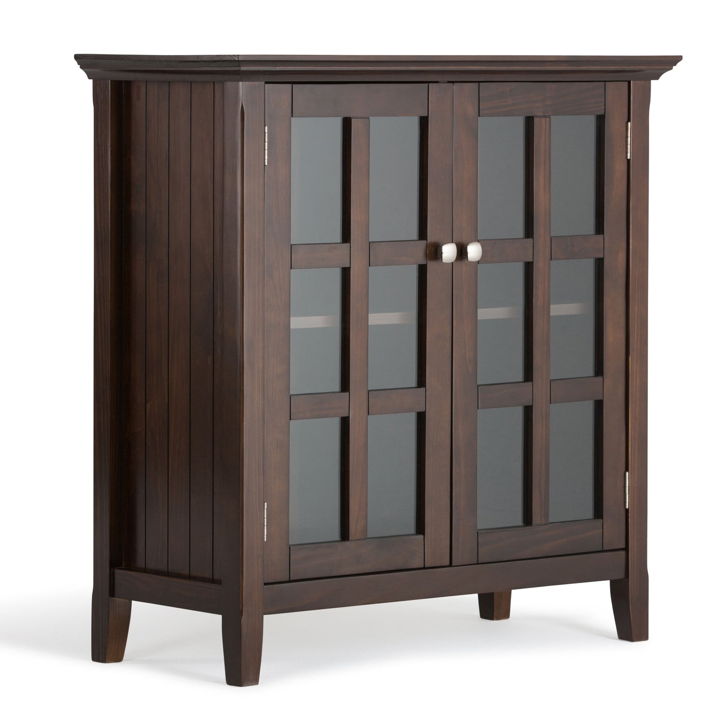 Acadian - Low Storage Cabinet - Brunette Brown