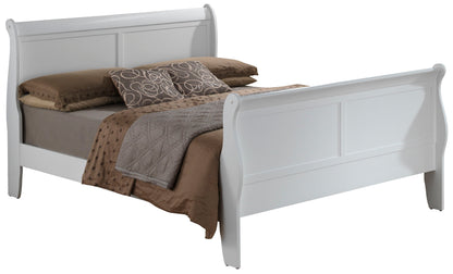 Panel Sleigh Bed